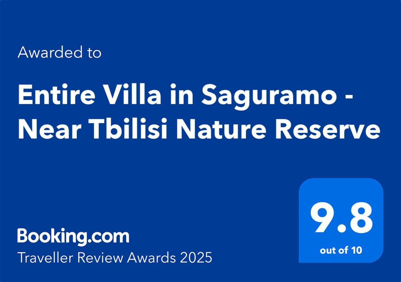 Entire Villa Near Tbilisi Nature Reserve With Panoramic View Mtsʼkhetʼa Εξωτερικό φωτογραφία